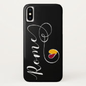 Heart Rome Mobile Phone Case, Italië Case-Mate iPhone Case (Achterkant)