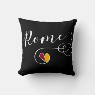 Heart Rome Pillow, Italië, Italiaans Kussen