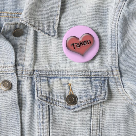 Heart Ronde Button 5,7 Cm (In situ)