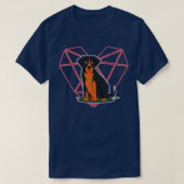 Heart Rottweiler T-shirt (Design voorkant)