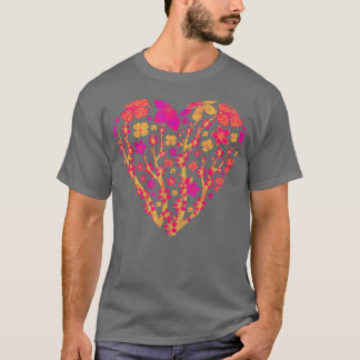 Heart Sakura Japanse Vloer 80's Vaporwave Cherry T-shirt