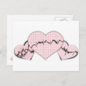Heart samen briefkaart (Voorkant / Achterkant)