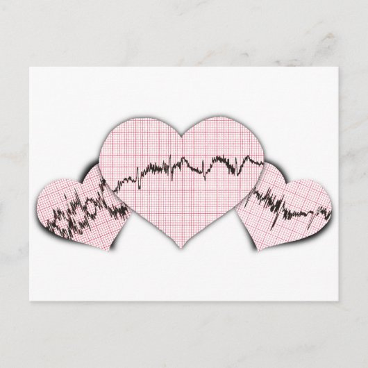 Heart samen briefkaart (Voorkant)