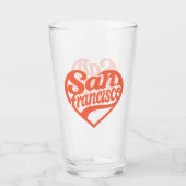 Heart San Francisco Glas (Achterkant)