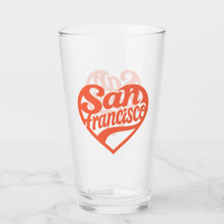 Heart San Francisco Glas