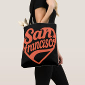Heart San Francisco Tote Bag (Dichtbij)