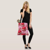 Heart Sandwich Tote Bag (Op model)