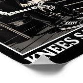 Heart Says T Knees Say Balcony Funny Concert Quote Poster (Hoek)