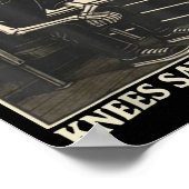 Heart Says T Knees Say Balcony  Poster (Hoek)