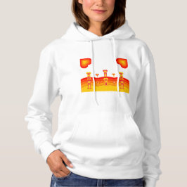 Heart-Scape Dameshoodie Hoodie