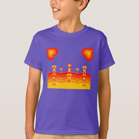 Heart-Scape Kids T-shirt (Voorkant)