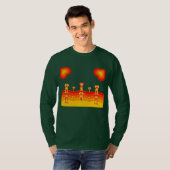 Heart-Scape T-shirt met lange mouwen (Voorkant volledig)