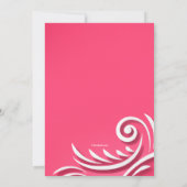 Heart Sculpture Valentijnsdag Invitations Kaart (Achterkant)