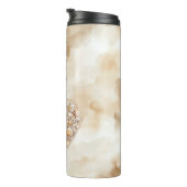 Heart Sea Shells Sand Thermosbeker (Geroteerd rechts)