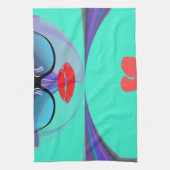 Heart Selfie Theedoek (Verticaal)