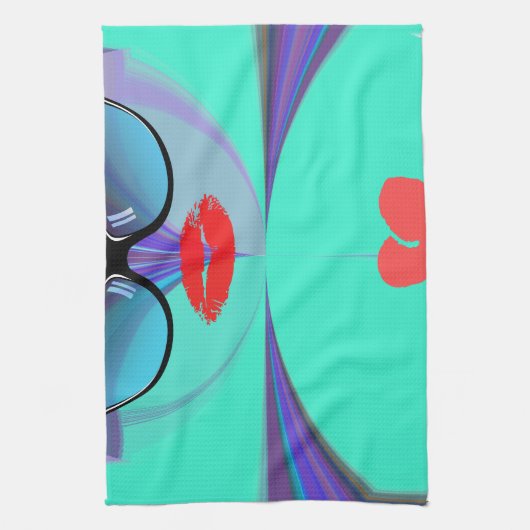 Heart Selfie Theedoek (Verticaal)