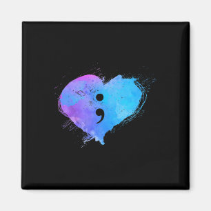 Heart Semicolon Mental Health Suicide Prevention A Magneet
