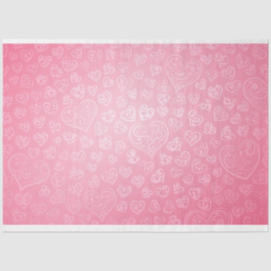 HEART Serie Ontwerp 2 Tissuepapier (Voorkant)