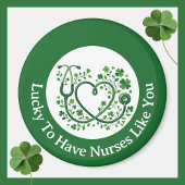 Heart Shamrock Stethoscope Lucky to Have Nurses Magneet
