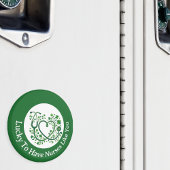 Heart Shamrock Stethoscope Lucky to Have Nurses Magneet
