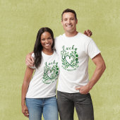 Heart Shamrock Stethoscope Lucky to Have Nurses  T-shirt
