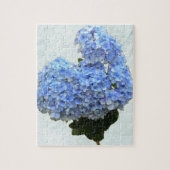 Heart Shape Blue Hydrangea Legpuzzel (Verticaal)