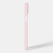 Heart Shape Crimson Polka Dots on Pink Case-Mate iPhone Case (Achterkant / Rechts)