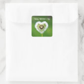 Heart Shape Dandelion Sticker (Tas)