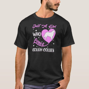 Heart Shape Dog is gewoon een meisje dat van ruige T-shirt