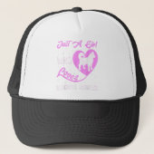 Heart Shape Dog is gewoon een meisje dat van Siber Trucker Pet (Voorkant)