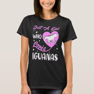 Heart Shape Iguana is een meisje dat van Iguanas h T-shirt