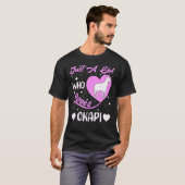 Heart Shape Okapi is gewoon een meisje dat van Oka T-shirt (Voorkant volledig)