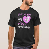 Heart Shape Rattlesnake, een meisje dat van Ratt h T-shirt (Voorkant)