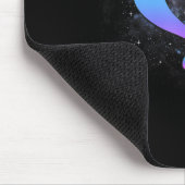 Heart Shape Semicolon - Zelfmoordpreventie Awarene Muismat (Hoek)