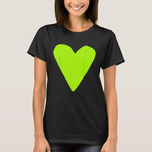 Heart Shape Symbol Love Kindness Peace Spring Bud T-shirt (Voorkant)