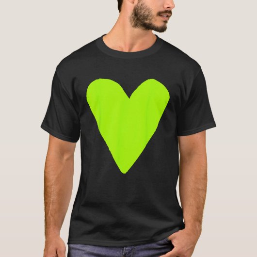 Heart Shape Symbol Love Kindness Peace Spring Bud T-shirt (Voorkant)
