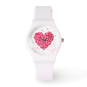 Heart Shape Valentijnsdag Love Gift Horloge