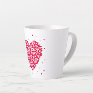 Heart Shape Valentijnsdag Love Gift Latte Mok