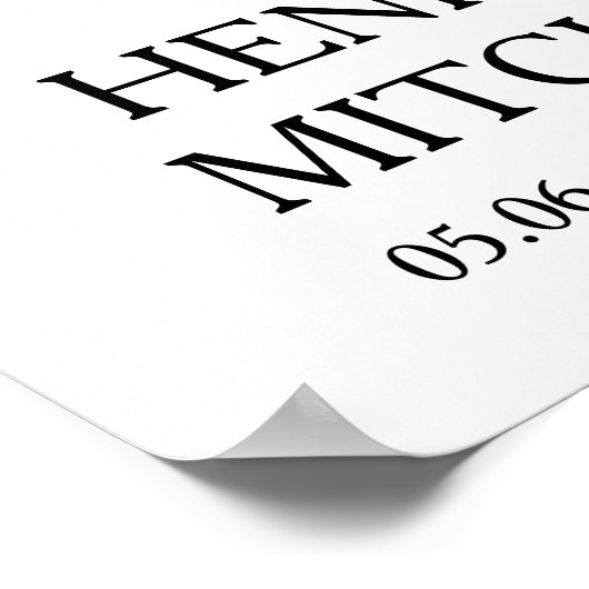 Heart Shaped 36 Photo Collage Funeral Square Poster (Hoek)