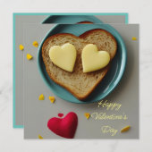 Heart Shaped Buttered Toast (Voorkant / Achterkant)