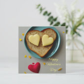 Heart Shaped Buttered Toast (Staand voorkant)
