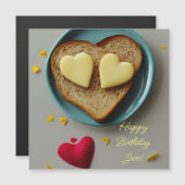 Heart Shaped Buttered Toast (Voorkant / Achterkant)