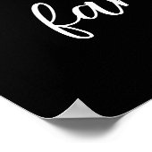 Heart Shaped Collage Geluk is een familie als deze Poster (Hoek)