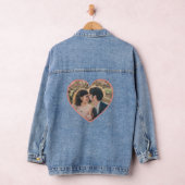 Heart Shaped Custom Photo Valentijns of Weddenscha Denim Jacket (Hangar)