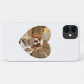 Heart-Shaped Dog Design  Case-Mate iPhone Case (Achterkant (horizontaal))