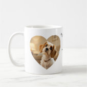 Heart-Shaped Dog Design – “Happiness on Four Paws” Koffiemok (Links)