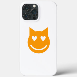Heart Shaped Eyes Emoji iPhone 13 Pro Max Hoesje