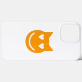 Heart Shaped Eyes Emoji Case-Mate iPhone Case (Achterkant (horizontaal))