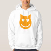 Heart Shaped Eyes Emoji Hoodie (Voorkant)