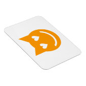 Heart Shaped Eyes Emoji Magneet (Rechterzijde)